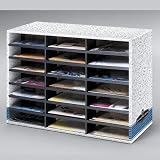 21 Compartment Literature Sort