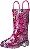 Western Chief Kids Cutie Leopard Light-Up Rain Boot (Toddler/Little Kid/Big Kid)