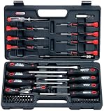 Eigenschaften KS Tools Werkzeuge Maschinen GmbH 911.215 / KS Tools 911.2150 ERGOTORQUE 50-teiliger Schraubendreher- und Bit-Satz