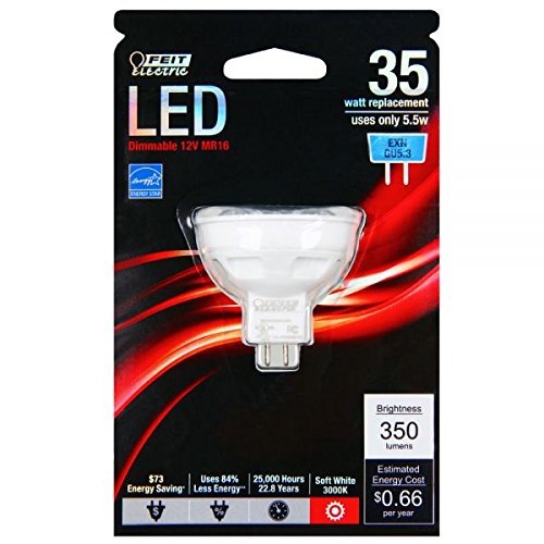 Feit Electric EXNDMLED 5.5 Watts High Performance Dimmable MR16 BiPin