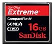 SanDisk SDCFX-016G-FFP Extreme Carte memoire CompactFlash 60 Mo/s 16Go Emballage Deballer sans s'enerver par Amazon