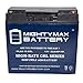 Mighty Max Battery 12V 22AH Gel Replacement Battery for 20Ah Leoch LP12-20, LP 12-20 Brand Product