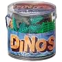 Dinos! 16 Piece Dinosaur Playset in Bucket