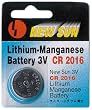 1-Pk CR-2016 3.0 volt Lithium Battery