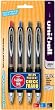uni-ball 207 Retractable Micro Point Gel Pens, 4 Colored Ink Pens (61271PP)