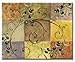 CounterArt Tuscan Olives Glass Cutting Board, 14-7/8 by 11-3/4 Inches