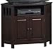 Mission style Corner Tv Stand, CORNER, CHESTNUT