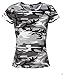 Bodek And Rhodes 55366306 3665 Code Five Ladies Fine Jersey Camouflage T-Shirt Urban Woodland - Extra Large