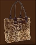 Luxe Leopard Diaper Bag by Bearington Baby