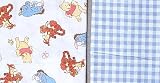 Disney Cute & Cuddly Winnie The Pooh Flannel Receiving Baby Blankets