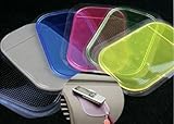 Feidamig 6pcs Universal Magic Sticky Anti-Slip Mat White+pink+blue+green+purple+black