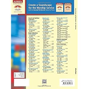 Jazzy Hymns and Spirituals: 11 Arrangements of Traditional Favorites (Alfred's Sacred Performer Collections)
