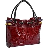 Bagtique Multi Color Croc Tote