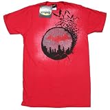 DC COMICS BATMAN CITY BATS LOGO Fine Cotton T Shirt at Blue Devil Clothing