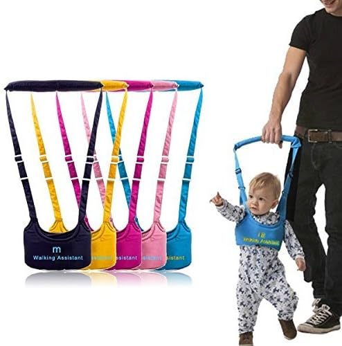 Sanheshun Adjustable Baby Toddler Kid Walking Assistant Safety Harness Walker Strap Belt (Yellow)
