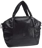 Calvin Klein Satchel, Sac port&eacute; &eacute;paule femme - Noir, Cuir, Taille unique