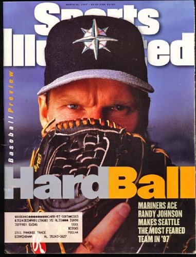Sports Illustrated Magazine  March  31 1997 Hardball  Mariners Ace Randy Johnson Makes Seatle the Most Feared Team in 97
