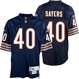 Gale Sayers Reebok NFL Navy Premier 1969 Throwback Chicago Bears Jersey - Large