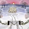 Charity Christmas Cards - Winter flock - 8 Christmas cards. 47p goes to WaterAid