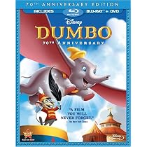 Dumbo (Two-Disc 70th Anniversary Edition Blu-ray / DVD Combo Pack in Blu-ray Packaging)