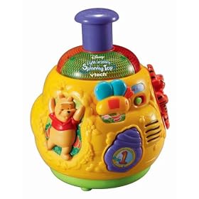 Vtech Winnie The Pooh Light n' Learn Spinning Top