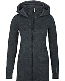 Bench Damen Strickkurzmantel Gebondet Bradie, black, M, BLFA0985C_BK001