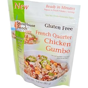 Storehouse Foods Gluten Free Quarter Chicken Gumbo, French, 3 Ounce