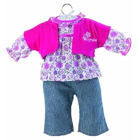 Jeans & Trendy Blouse, fits 17 inch baby dolls