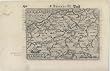 Antique 1599 Bertius Map of Europe Flandria Holland
