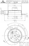 Brembo 25105 Rear Disc Brake Rotor
