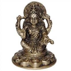 Maa Laxmi Statue Sculpture Made in Brass