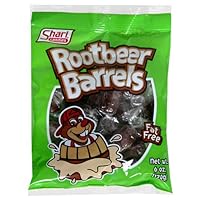 Shari Root Beer Barrels, 6-Ounce Bags (Pack of 12)