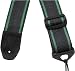 Gear 1 Music 2'' Webbed Nylon Value Strap for Acoustic Guitar - Green and Blue (w/ Gear 1 Music Guitar Pick)