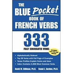 The Blue Pocket Book of French Verbs: 333 Fully Conjugated Verbs (Language-Learning Favorites)