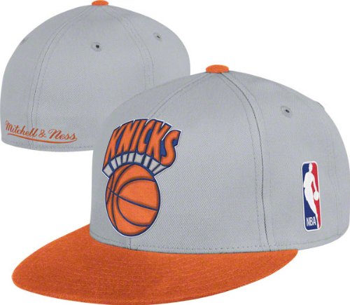 New York Knicks Mitchell & Ness Cool Grey 2-Tone XL Fitted Hat