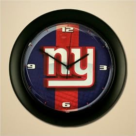 New York Giants NFL Team Logo Wall Clock