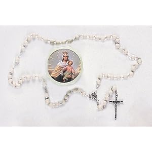 Rosary Case Metal Carmen Imported