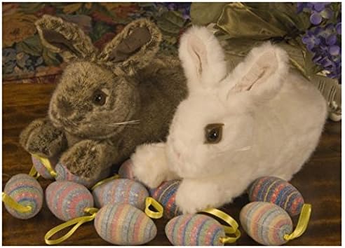 9" Extra Soft and Cuddly Plush Brown Baby Rabbit Stuffed Animal Hug