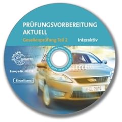 Pr�fungsvorbereitung aktuell Gesellenpr�fung Teil 2 interaktiv, CD-ROM Einzellizenz. F�r Windows XP Home/Professional, beide mit Service Pack 2 oder h�her, Windows Server 2003 mit Service Pack 1 oder h�her, Vista, Windows Server 2008, Windows 7 oder h�her