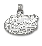 NCAA University of Florida Sterling Silver Gator Head Pendant