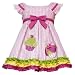 Rare Editions Baby/INFANT 12M-24M PINK GINGHAM SEE...