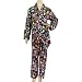 Black Floral Voodoo Lounger Pajamas ~ Tepper Jackson