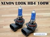 2x HB4 100W Watt Super White Auto-Lampe Xenon Look Weiß