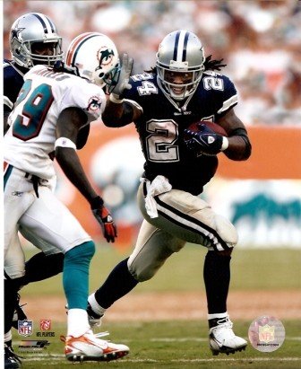 Marion Barber Dallas Cowboys Rushing 8x10 Photo