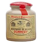 Classic 500 gram Pommery Mustard Meaux Moutarde in Pottery Crock, Three
