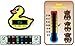 Pack of Teddies Nursery, Duck Bath and Baby Bears Forehead Thermometers