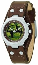 Fossil Gents Trend, Brown Leather Strap, Camoflage Dial BG2142