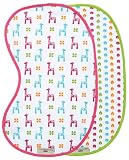 JJ Cole Burp Cloth Set (brights)