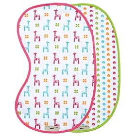JJ Cole Burp Cloth Set (brights)