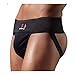 Omtex Gym Jockstrap Cotton Supporter with Cup Pocket for Mens Pack of 2